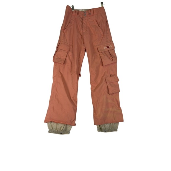 Burton Dryride Ski Snow Pants‎ Insulated Salmon Womans Size XS - Picture 1 of 13